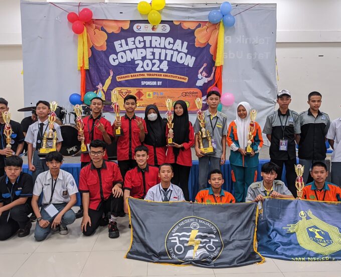 SMKN 1 Majalaya Raih Prestasi di Electrical Competition 2024 Politeknik Bandung