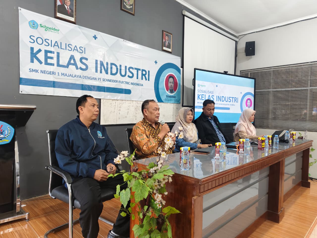 sambutan kepala sekolah - mou pt schneider indonesia